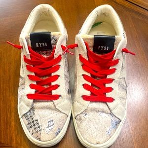 Steve Madden Philosophy size 9M calf hair/cow suede upper